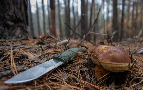 Нож Morakniv Kansbol with Survival kit, нержавеющая сталь, с огнивом фото 6